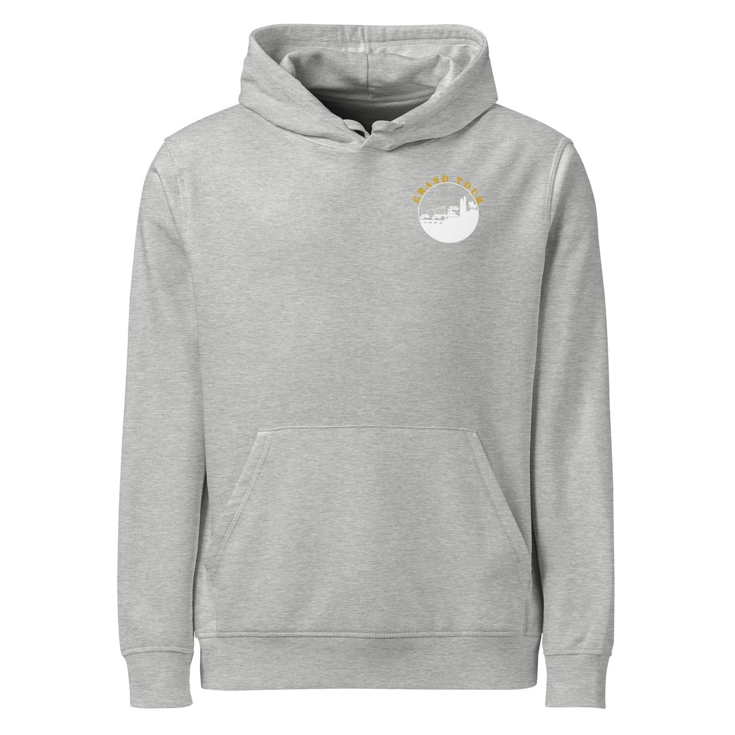 VivaTrek gray Cycling Grand Tour Hoodie Eco-Friendly Hoodie for Tour de France Giro Italia La Vuelta fans