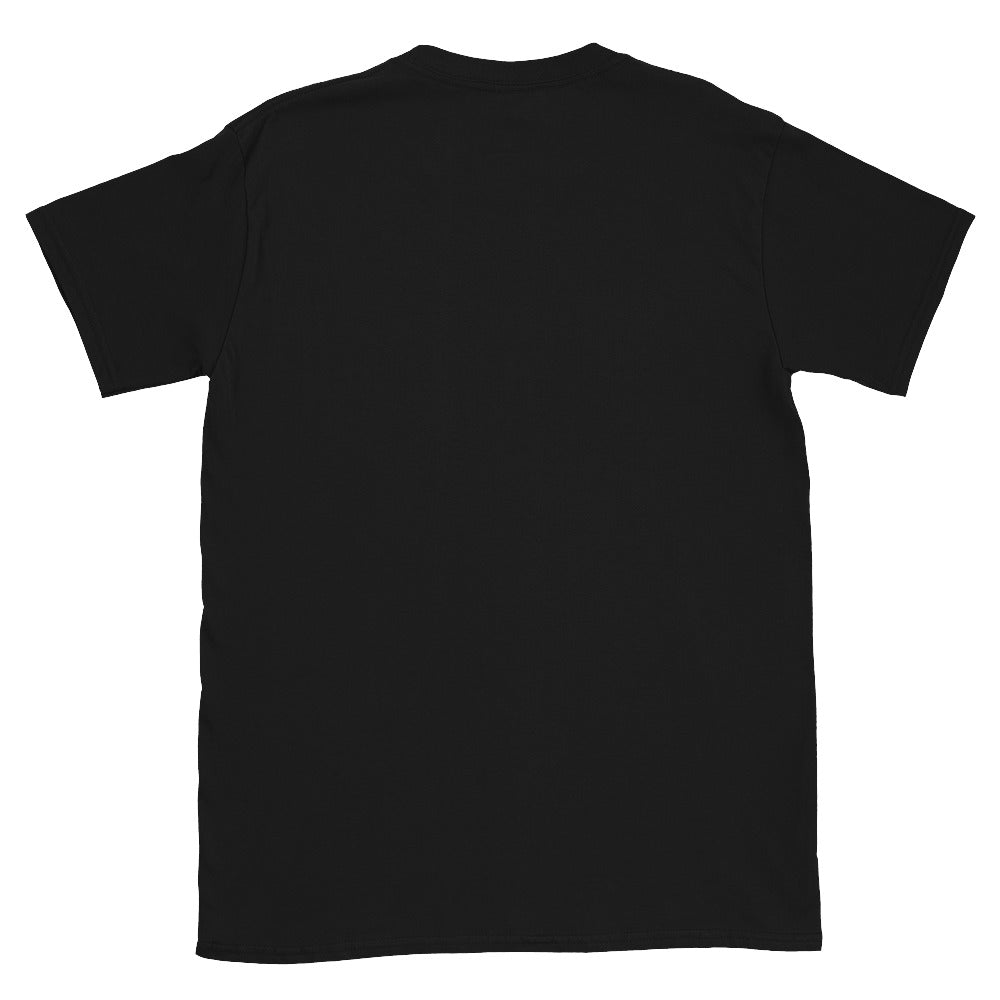 Black VivaTrek plain T-shirt back view Equestrian Graphic T-Shirt for horse riding and ascot fans