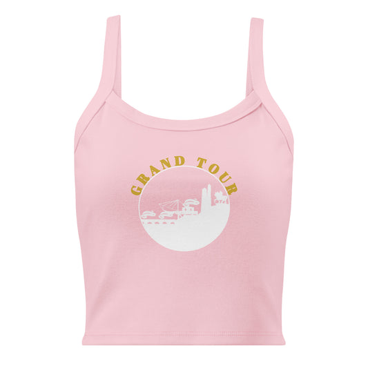 VivaTrek pink Cycling Tank Top Cyclists Grand Tour Tank Top for fans of Tour de France